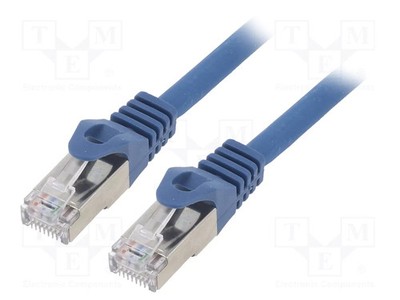 LSZH Line Patch cord RJ45-Stecker,beiderseitig 6a Cu S/FTP