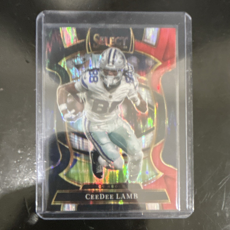 Panini 2020 Select CeeDee Lamb Prizm #96 Dallas Cowboys Football Card