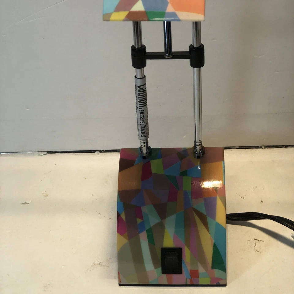 Telescopic Desk Lamp Modern Mosaic Colorful Design - Image 3 of 4