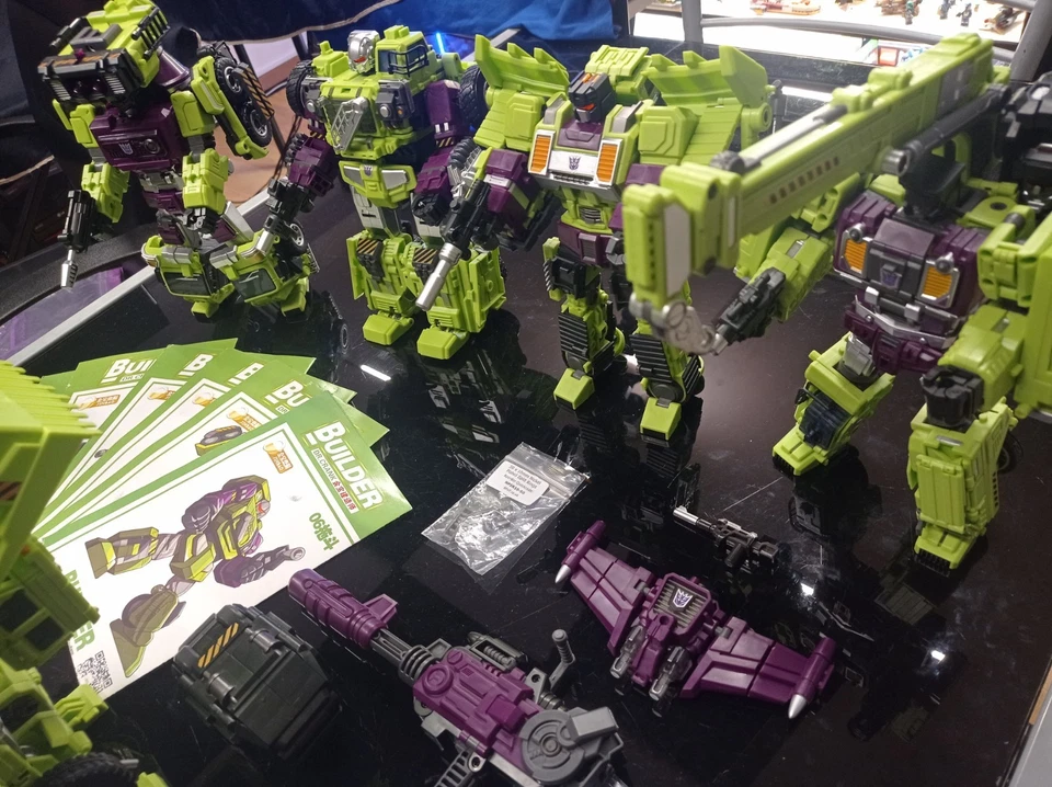 Devastator Jimbao Transformers Oversize Masterpiece Takara - Immagine 2 di 4
