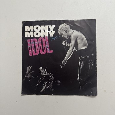BILLY IDOL - Mony Mony / Shakin  All Over 7  Single Vinyl Record 1987 CHS 3161