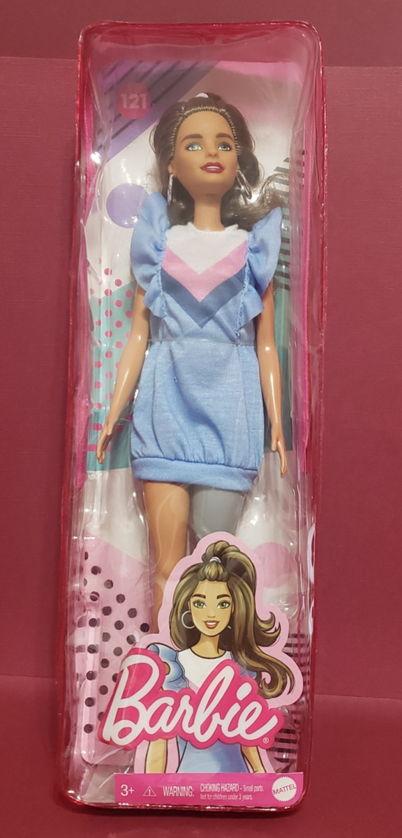 Barbie Fashionistas Doll #121 Gyb08 Brunette Prosthetic Leg