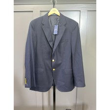 NWT Polo by Ralph Lauren Navy Blue Blazer, 42R, 898 MSRP