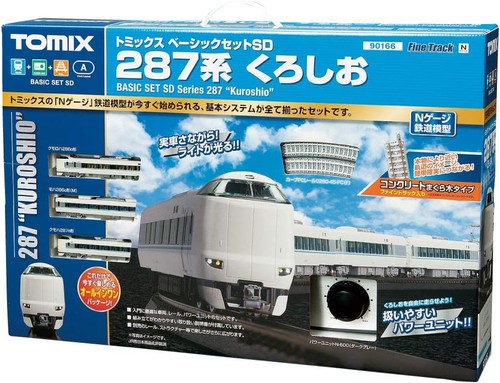 Juego básico TOMIX N Gauge SD 287series Kuroshio 90166 modelo tren unidad de potencia vía | Zustand: Used