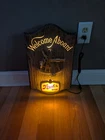Vintage Strohs Lighted Sextant Beer Sign Nautical Welcome Aboard Bar Light READ!