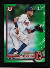 2022 Bowman Prospects Green Border 58/99 Fran Alduey #BP-39 4b9