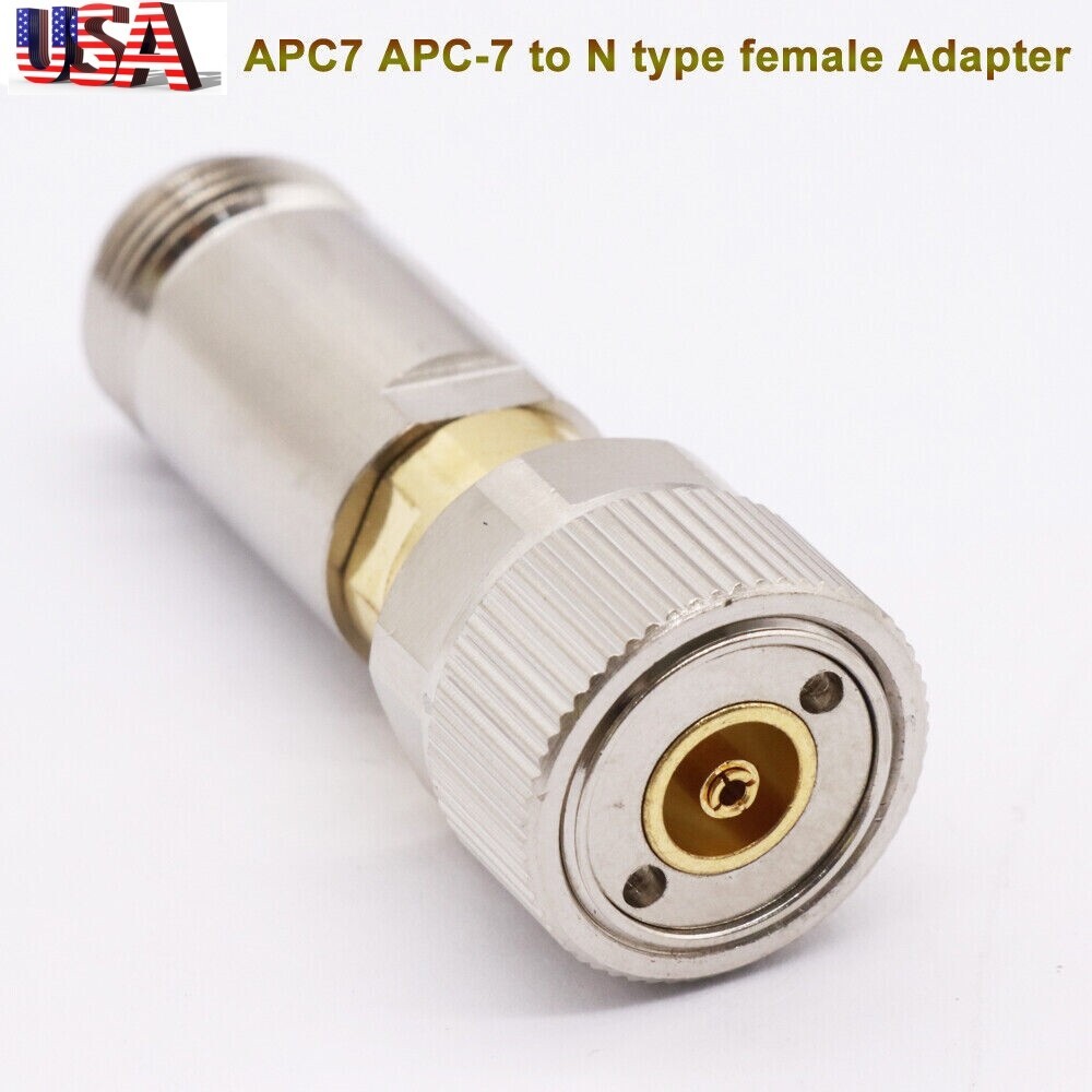 To N Type Female Connector Adapter Calibration APC7 APC-7 FOR Network Analyzer