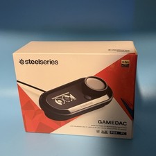 SteelSeries GameDAC Hi-Res Certified DAC Amp PS4 PC 3.9" OLED Used
