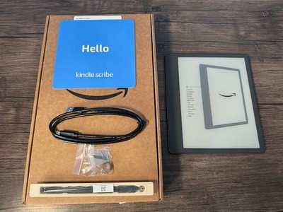Amazon Kindle Scribe 16GB 1st Gen 10.2'' w/Premium Pen AMAZING CONDITION