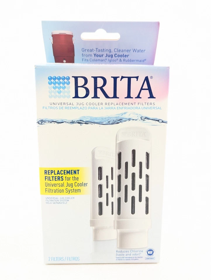 Brita Universal Jug Cooler Water Replacement Filters JUGRPLB4 4-Pack -New Sealed - Image 4 of 4