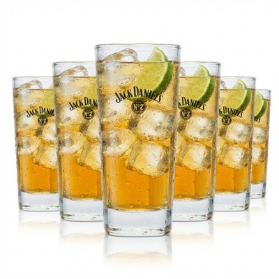 6x Jack Daniels Glas 0,35l Longdrink Old No 7 Whiskey Gläser geeicht Gastro