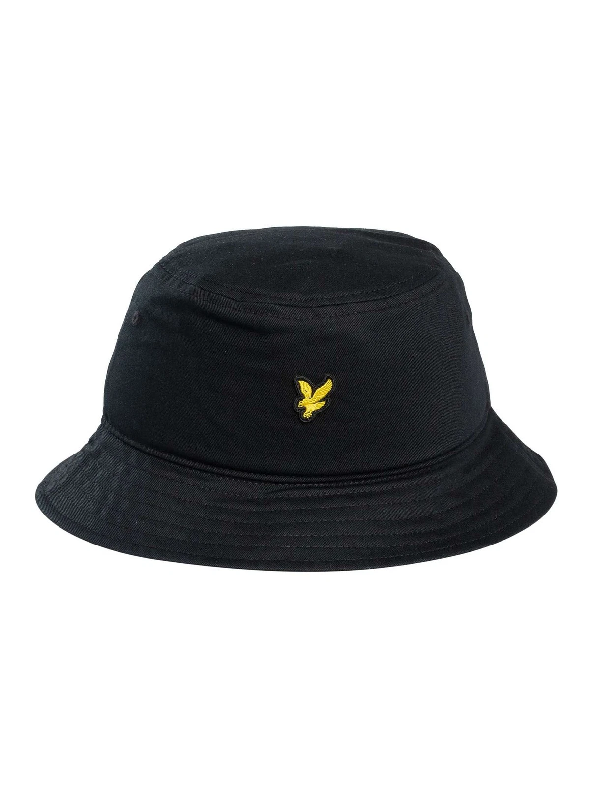 Lyle & Scott Men's Logo Bucket Hat, Black