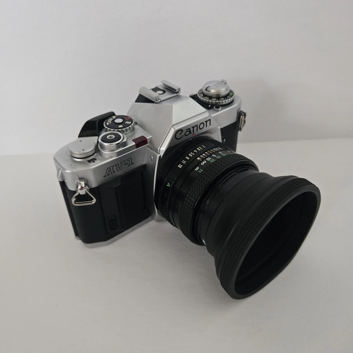 Canon AV-1 + FD 50 F1.4 + FD 200 F4 セット Canon AV-1 + FD 50 F1.4