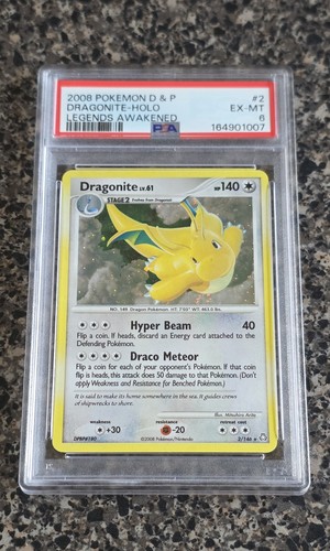 Dragonite graded PSA 6 for sale on eBay