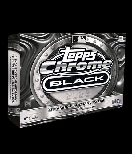 2025 Topps Chrome Black Baseball Hobby Box - IN HAND - SHIPS TODAY!