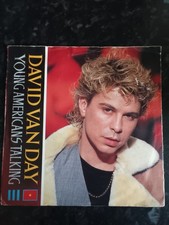 DAVID VAN DAY " YOUNG AMERICANS TALKING" VINYL 7" SINGLE 1983