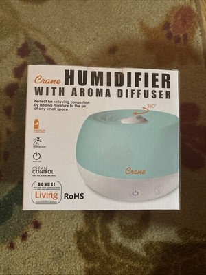Crane Humidifier with Aroma Diffuser  Brand New Sealed  Essential Oil Compatible