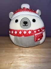 2020 Oriignal Squishmallows Mini Brooke The Polar Bear Plush Squishy Soft Toy