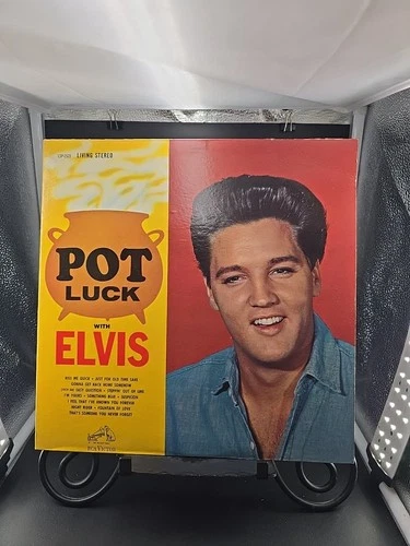 ELVIS PRESLEY POT LUCK WITH ELVIS 1962 LP RCA LSP-2523 Indianapolis NEAR MINT