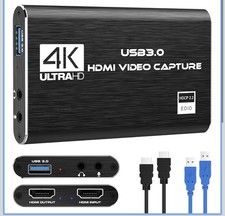 Game Capture Card USB 3.0 Video Card HD 1080P HDMI Video Recording Live Broadcas