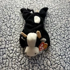 Ty Beanie Baby Daisy the Cow Black White Spotted Plush Stuffed Animal Vintage