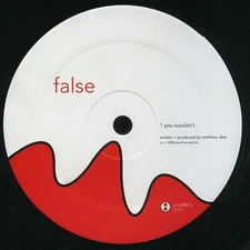 FALSE - You Wouldn't / Beginner's Luck, 12", (Vinyl)