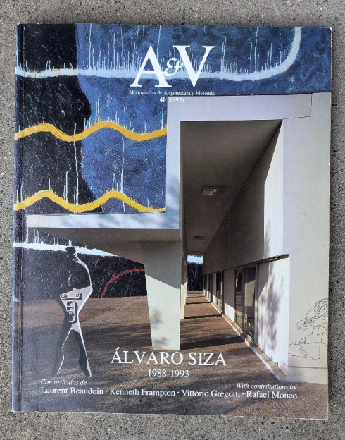 A & V Alvaro Siza Special Issue book magazine art architecture of