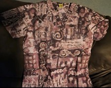 2 Women's Scrub Tops Size Small