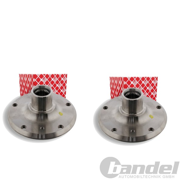 2X Febi Radnabe Links+Rechts Ohne Radlager Hinten Passend FüR BMW 1 3-image