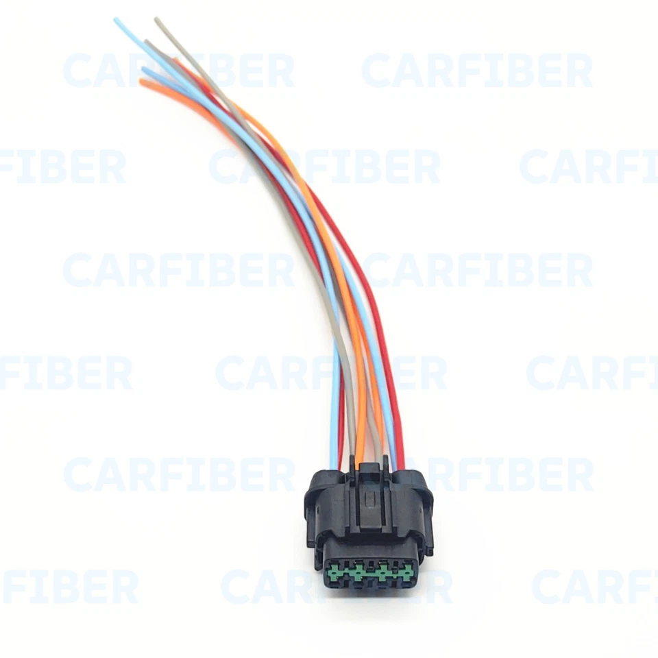 8-Way LED Headlamp Headlight Pigtail Connector Fits Nissan Rogue 2017-2021 - Image 4 of 4