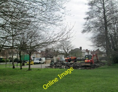 Foto 12x8 Coleridge Rec: Tennisplatzverbesserungen Cambridge\/TL4658 The c2014