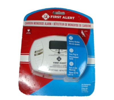 First Alert Carbon Monoxide Alarm Detector