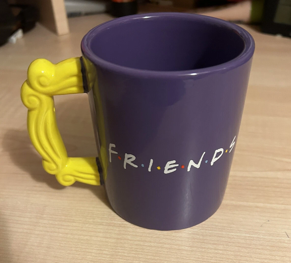 Friends Mug Frame Design The One with The 400ml Shaped Ceramic Mug