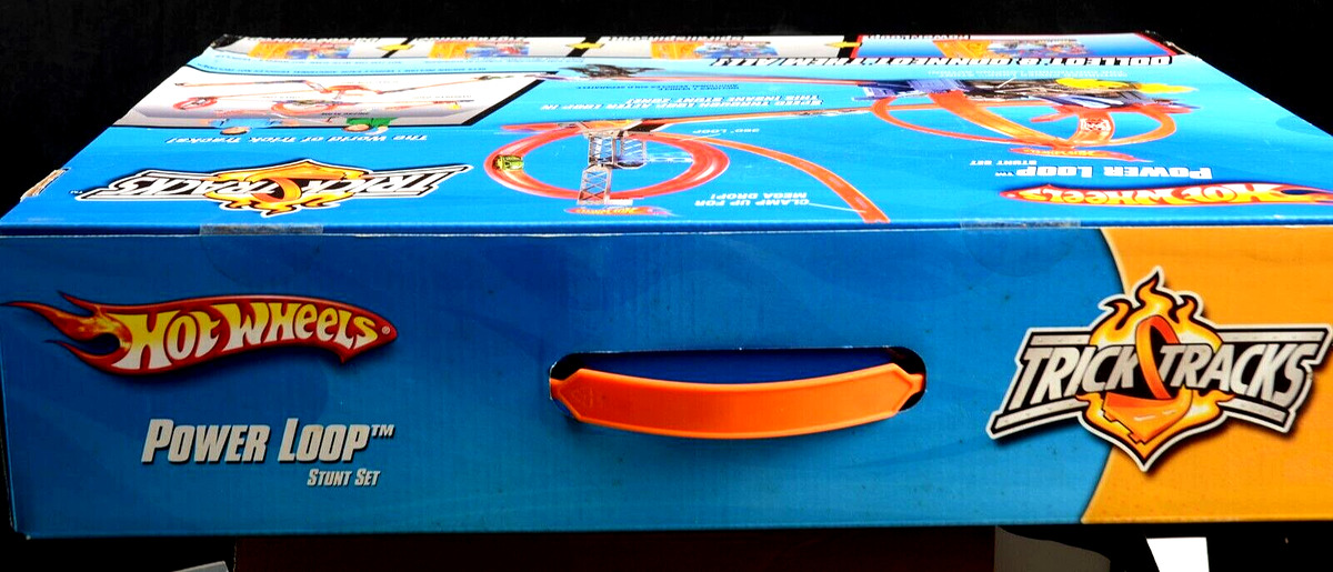 Hot Wheels Electronic Trick Tracks Power Loop Stunt Set Factory