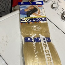 SENSATIONNEL X-PRESSION 100 KANEKALON CROCHET BRAID - 3X RUWA PRE-STRETCHED 24"