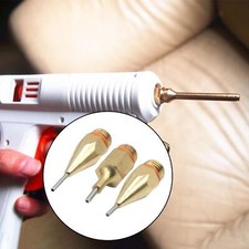 3Pcs Glue Tool Nozzle 7/16Inches Thread Replaceable Accessories Melting Glue