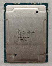 Intel Xeon Gold 6161 2.20GHz 22Core 44Threads 165W LGA-3647 CPU processor