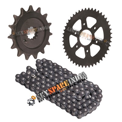 Chain and Sprocket kit Compatible With KTM Duke 200 CC
