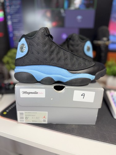 Nike Air Jordan 13 Retro Mid Black University Blue size 8.5 DJ5982-041 OG