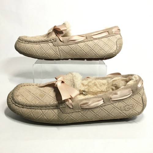 UGG Casual Slip On Boat Shoes Ribbon 