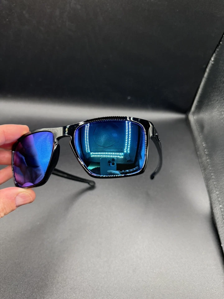 Lentes polarizadas Oakley Sliver XL pulidas zafiro negro iridio OO9341-0557 Foto 4 de 4