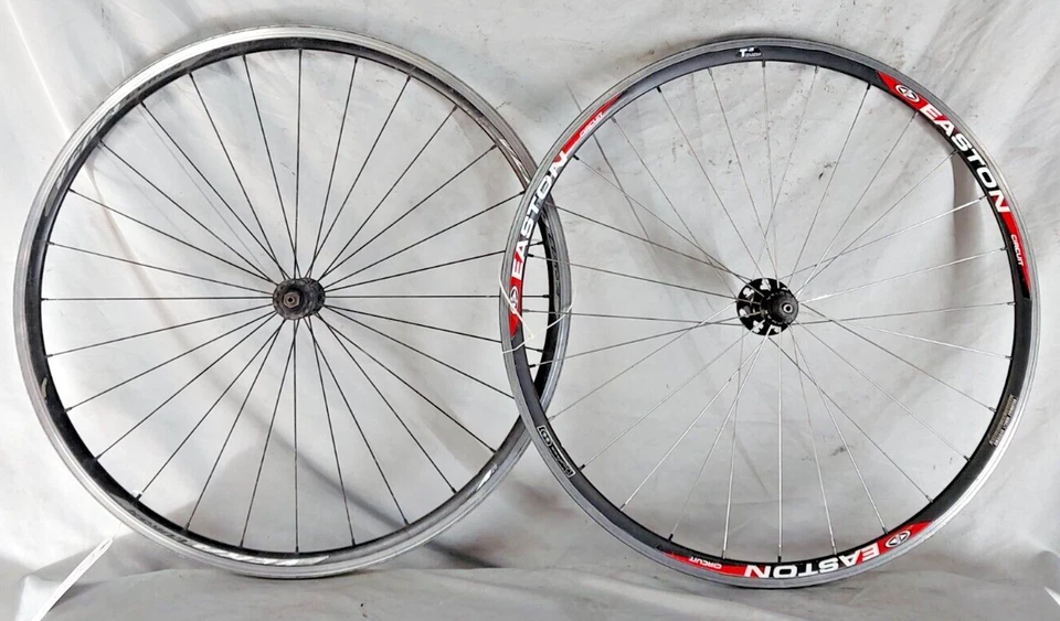 Easton Circuit 700c Racing Road Bike Wheel Set 130/100 28S Velomax Hub Ships USA - Image 2 of 4
