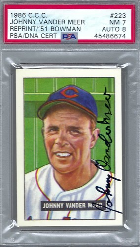 Ted Williams, Yogi Berra & More PSA Authentic Autographs on Replica 1951 Bowmans - Picture 11 of 11