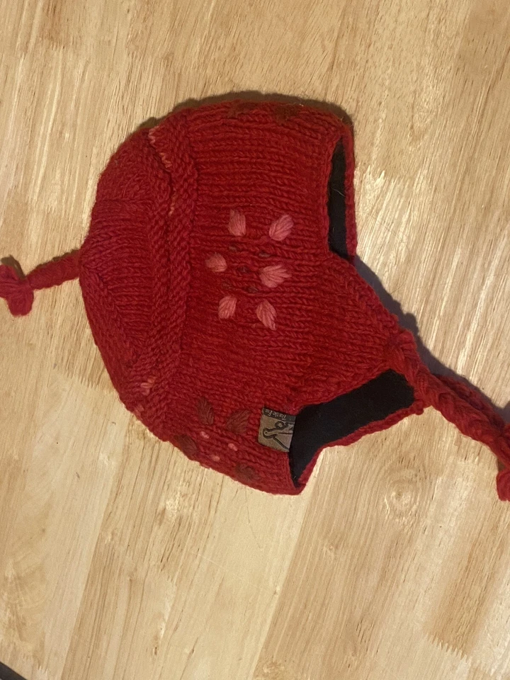 Gorro de piel de tortuga para niños 100 lana Foto 2 de 4