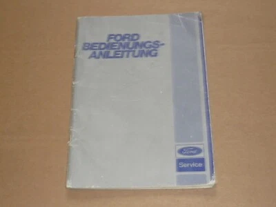 FORD 1981 Betriebsanleitung Bedienungsanleitung Handbuch - Bild 1 von 3