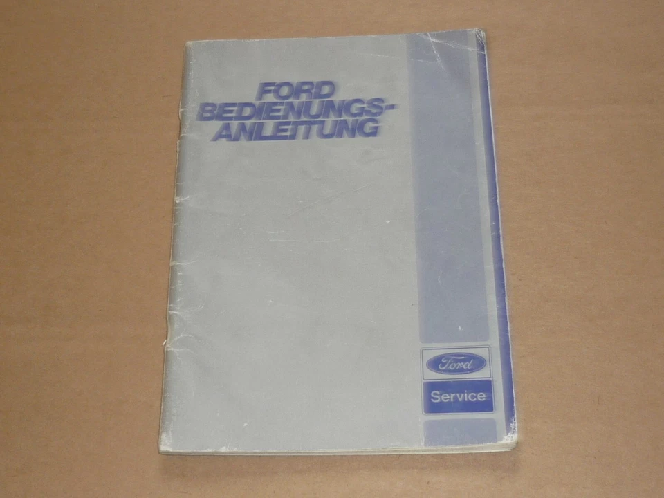 FORD 1981 Betriebsanleitung Bedienungsanleitung Handbuch - Bild 1 von 3