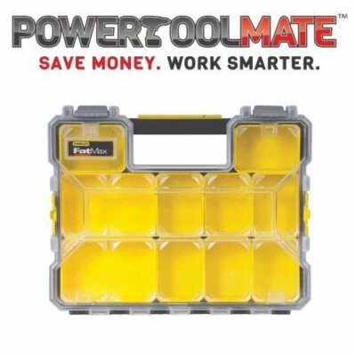 Stanley STA197519 FatMax Shallow Pro Organiser Stackable Storage Tool Box