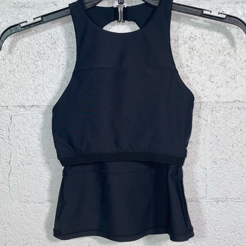 Camiseta sin mangas Natori Solstice Meet & Greet Halter negra XS para mujer - Imagen 9 de 9
