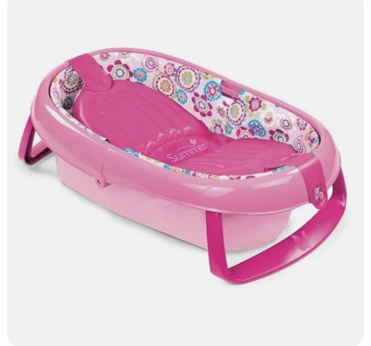 Summer Infant EasyStore Comfort Tub - Pink