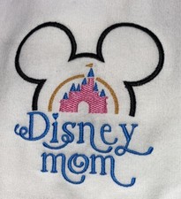 Disney Mom Embroidered Sweatshirt Size Medium